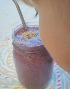 Quick and Easy Blueberry Cashew Smoothie - Perfect Morning Smoothie