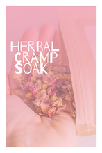 Herbal Cramp Soak ll Organic Herbs ll Herbal Bath