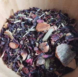 Organic Healthy Hibiscus Tea Blend - SimplyGinger