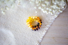 Raw Tri-Fade , Lemon, Honey, Apricot, and Cherry Baltic Amber Necklace