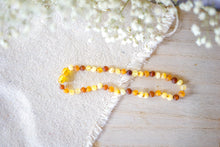 Multi Color Raw Baltic Amber Necklace