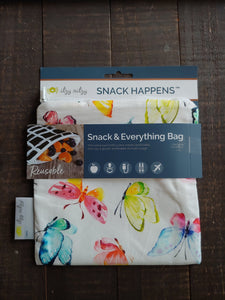 Beautiful Butterfly Snack + Everything Bag ll Travel Bag ll Storage Bag 1 Pack - SimplyGinger